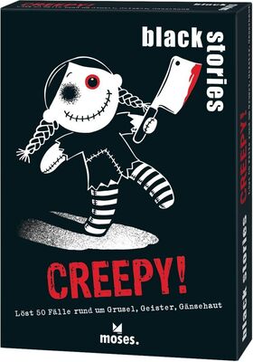 All details for the board game Black Stories: Creepy! and similar games
