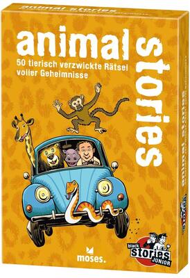 All details for the board game Black Stories Junior: Animal Stories and similar games