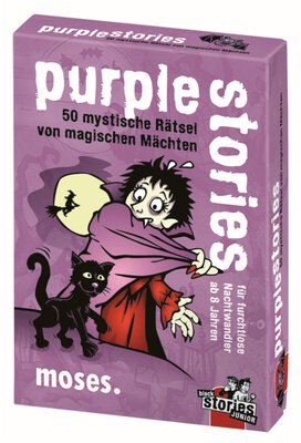 All details for the board game Black Stories Junior: Purple Stories and similar games