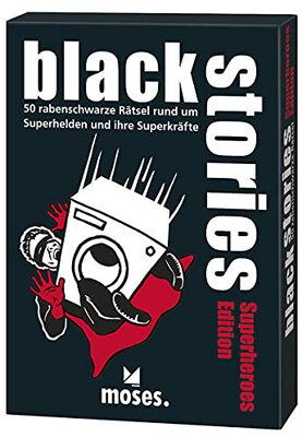 All details for the board game Black Stories: Superheroes Edition and similar games