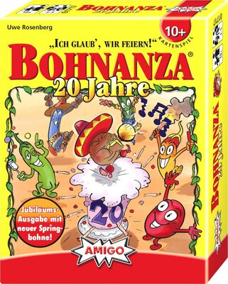 All details for the board game Bohnanza: 20 Jahre and similar games