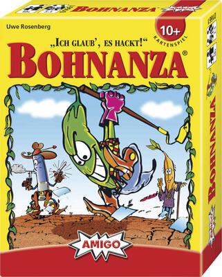 All details for the board game Bohnanza and similar games