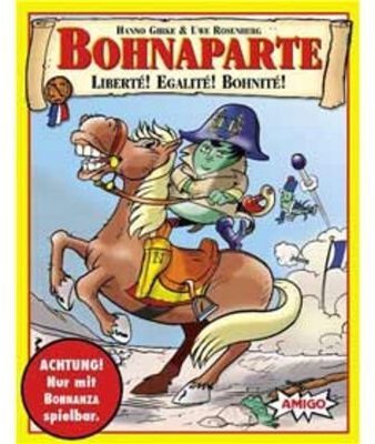 All details for the board game Bohnaparte and similar games