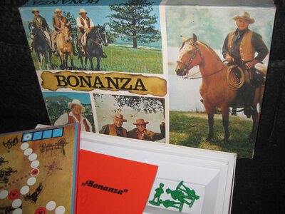 All details for the board game Bonanza and similar games