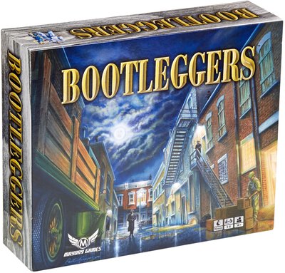 All details for the board game Bootleggers and similar games
