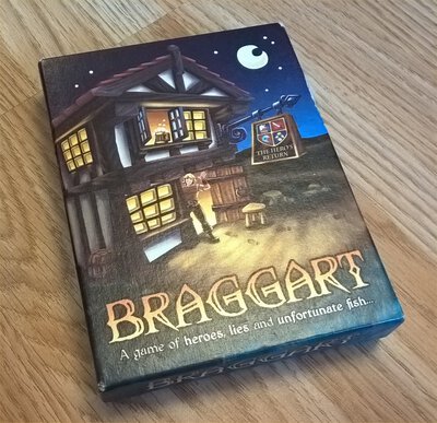 All details for the board game Braggart and similar games