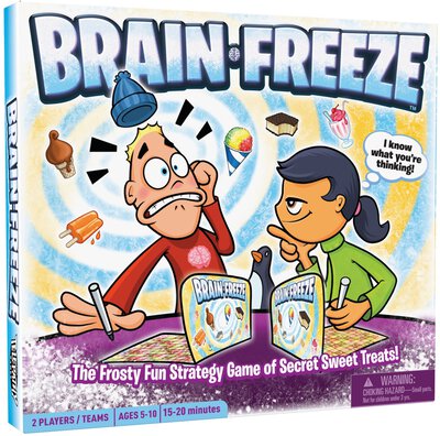 All details for the board game Brain Freeze and similar games