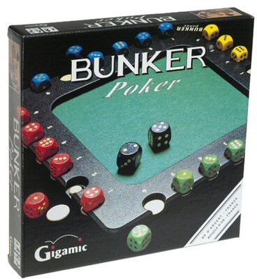 All details for the board game Bunker Poker and similar games