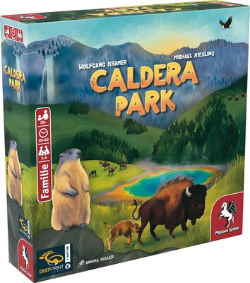 All details for the board game Caldera Park and similar games