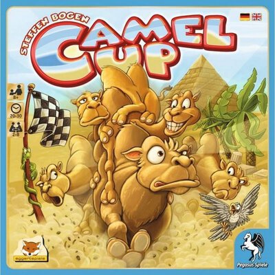 All details for the board game Camel Up and similar games