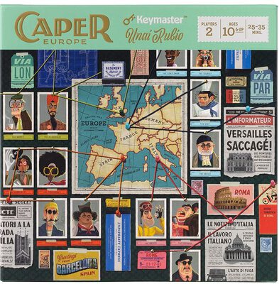 All details for the board game Caper: Europe and similar games