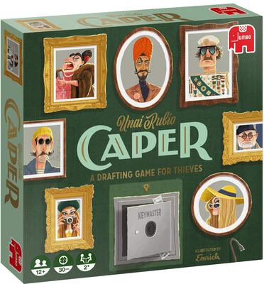 All details for the board game Caper and similar games