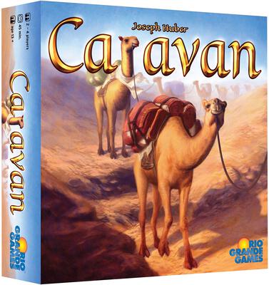 All details for the board game Caravan and similar games