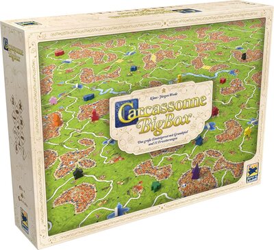 All details for the board game Carcassonne Big Box 7 and similar games