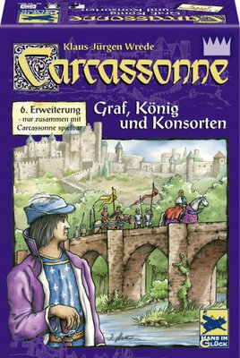 All details for the board game Carcassonne: Expansion 6 – Count, King & Robber and similar games
