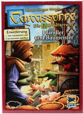 All details for the board game Carcassonne: Expansion 2 – Traders & Builders and similar games