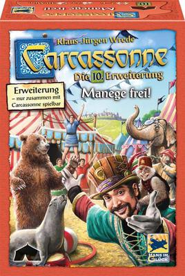 All details for the board game Carcassonne: Expansion 10 – Under the Big Top and similar games