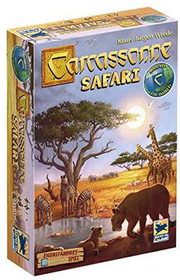 All details for the board game Carcassonne: Safari and similar games