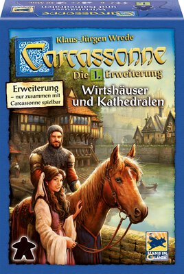 All details for the board game Carcassonne: Expansion 1 – Inns & Cathedrals and similar games