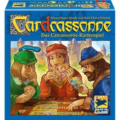 All details for the board game Cardcassonne and similar games