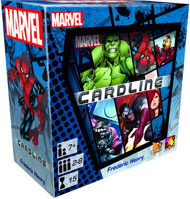 All details for the board game Cardline: Marvel and similar games