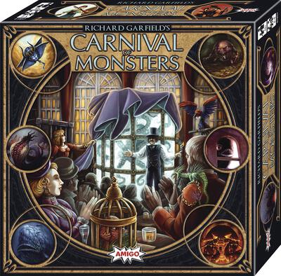 All details for the board game Carnival of Monsters and similar games