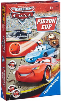 All details for the board game Piston Cup and similar games