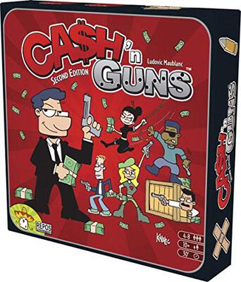 All details for the board game Ca$h 'n Guns (Second Edition) and similar games