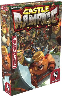 All details for the board game Castle Rampage and similar games