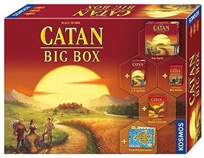 All details for the board game Catan: Big Box and similar games