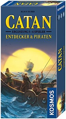 Order Catan: Explorers & Pirates – 5-6 Player Extension at Amazon