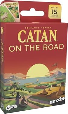 All details for the board game CATAN: On the Road and similar games