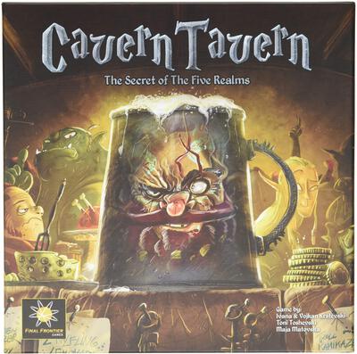 All details for the board game Cavern Tavern and similar games