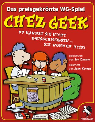 All details for the board game Chez Geek and similar games