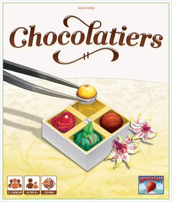 All details for the board game Chocolatiers and similar games