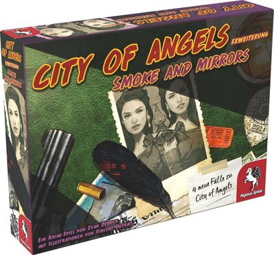 All details for the board game Detective: City of Angels – Smoke and Mirrors and similar games