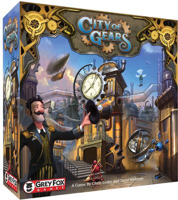 All details for the board game City of Gears and similar games