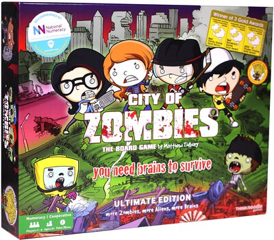 All details for the board game City of Zombies and similar games