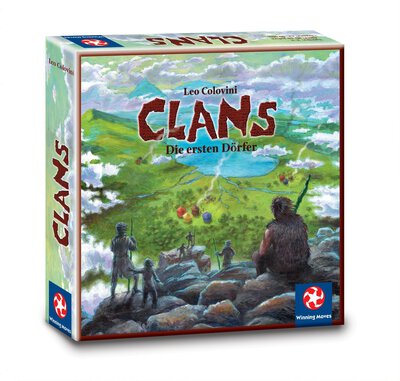 All details for the board game Clans and similar games
