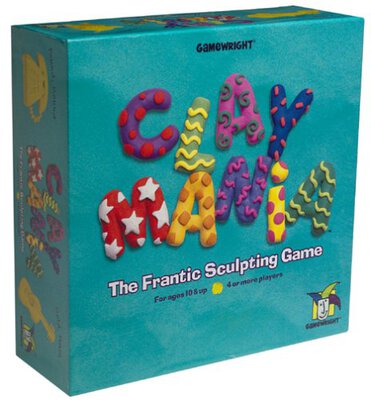 All details for the board game Claymania and similar games