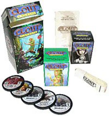All details for the board game Clout Fantasy and similar games