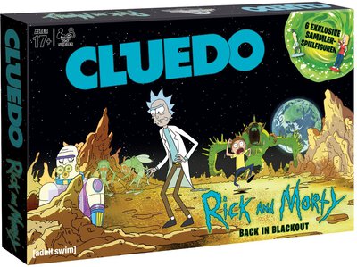 All details for the board game Clue: Rick and Morty Back In Blackout and similar games