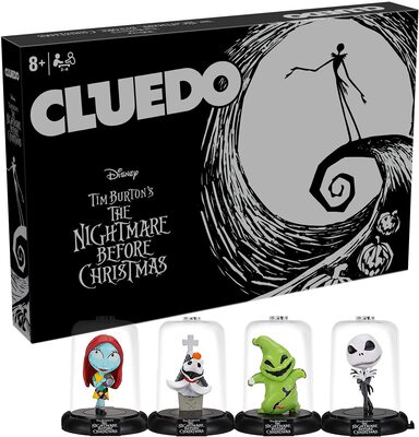 All details for the board game Clue: Tim Burton's The Nightmare Before Christmas and similar games