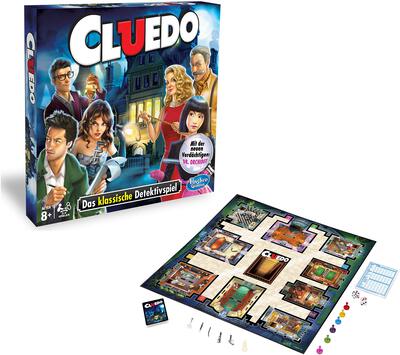 All details for the board game Clue and similar games