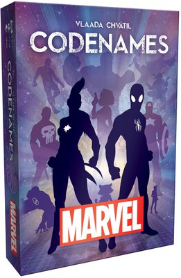 All details for the board game Codenames: Marvel and similar games