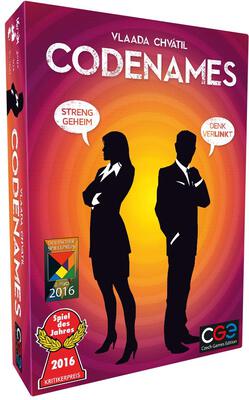 All details for the board game Codenames and similar games