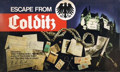 All details for the board game Escape from Colditz and similar games