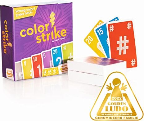 All details for the board game Color Strike and similar games