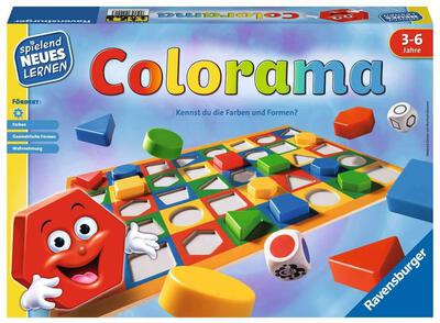 All details for the board game Colorama and similar games