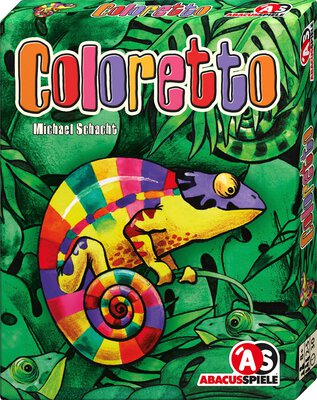 All details for the board game Coloretto and similar games